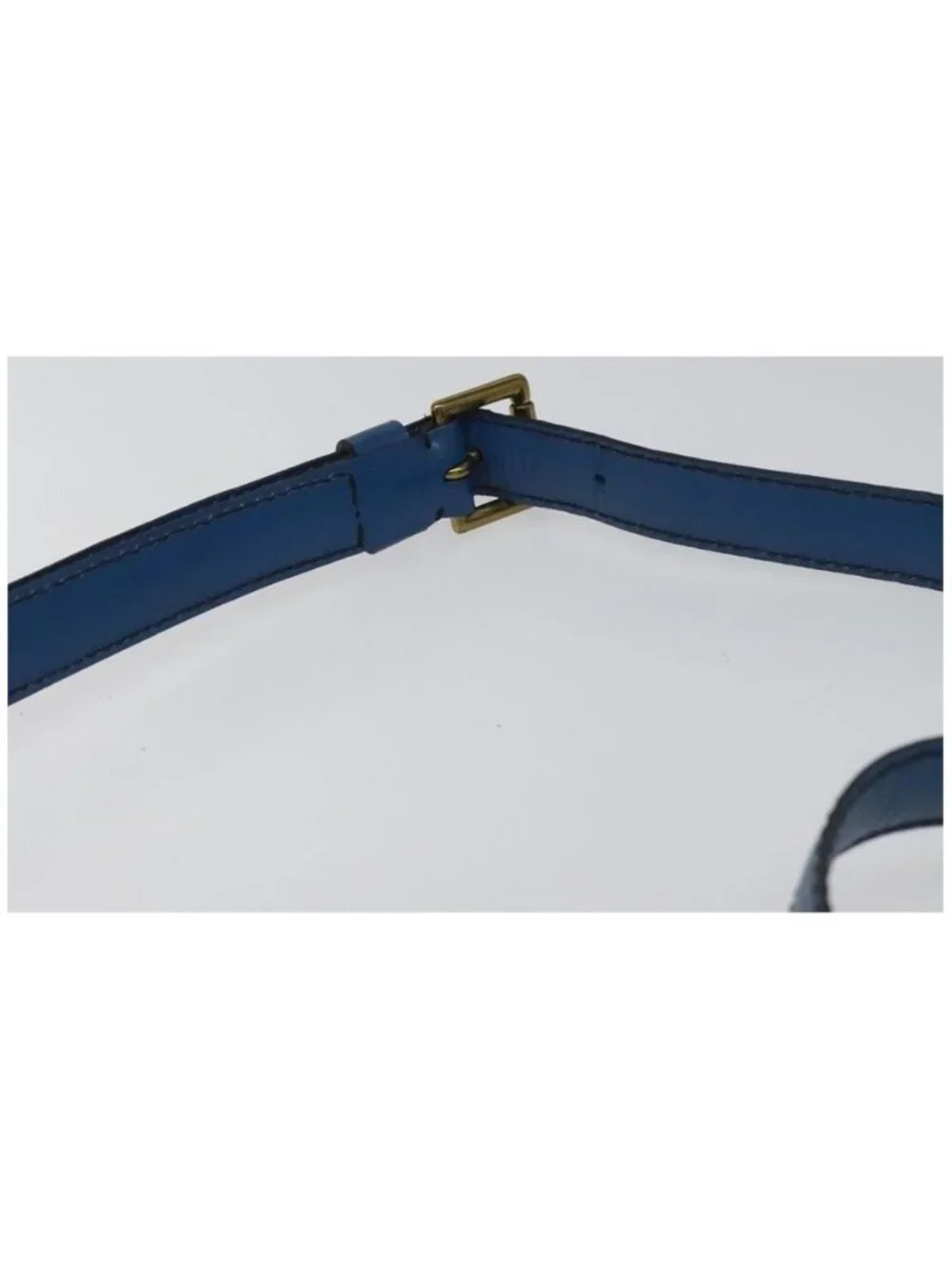 Authentic LOUIS VUITTON Epi Saint Cloud GM Shoulder Bag Toledo Blue M52195 LV